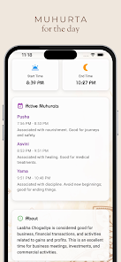 Choghadiya & Muhurat 2026 Screenshot 2