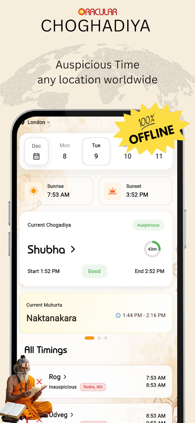 Choghadiya Muhurat screenshot
