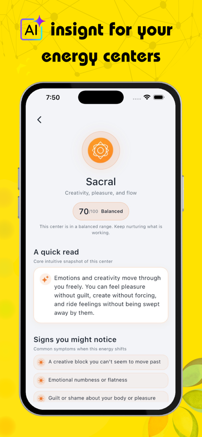 Nyra: Chakra Test & Healing App Screenshot 4