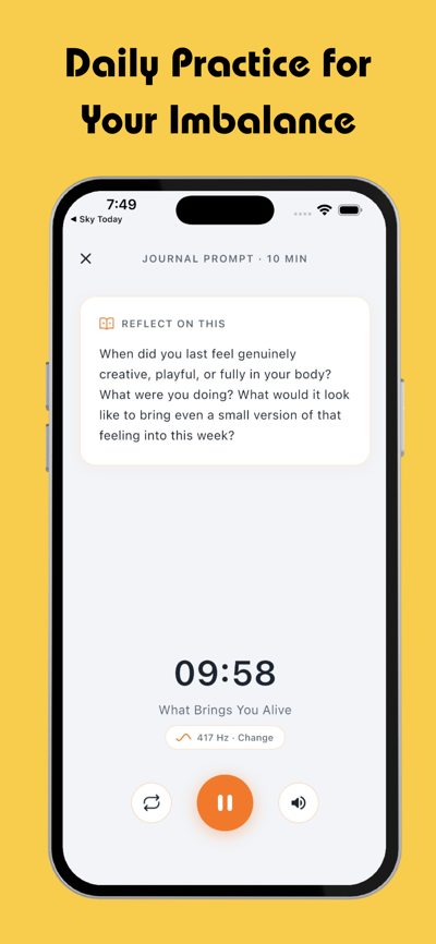 Nyra: Chakra Test & Healing App Screenshot 5