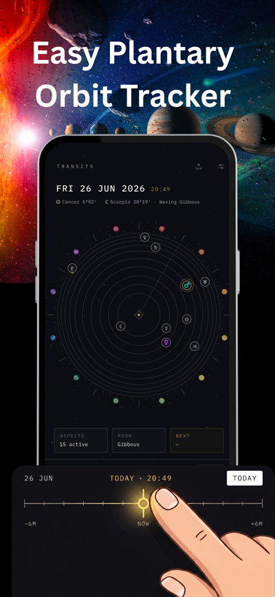 Sky Today: Retrograde Tracker App Screenshot 1
