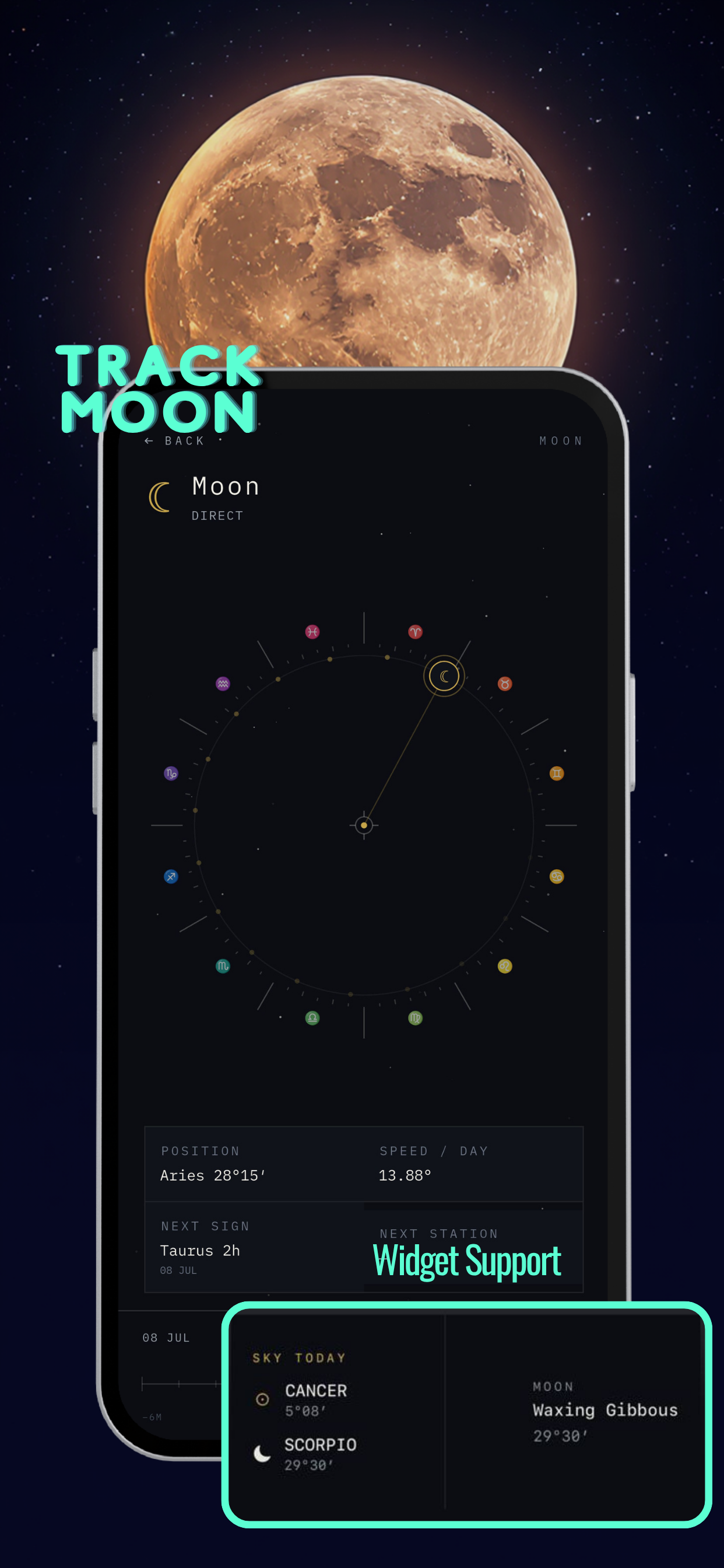 Sky Today: Retrograde Tracker App Screenshot 6