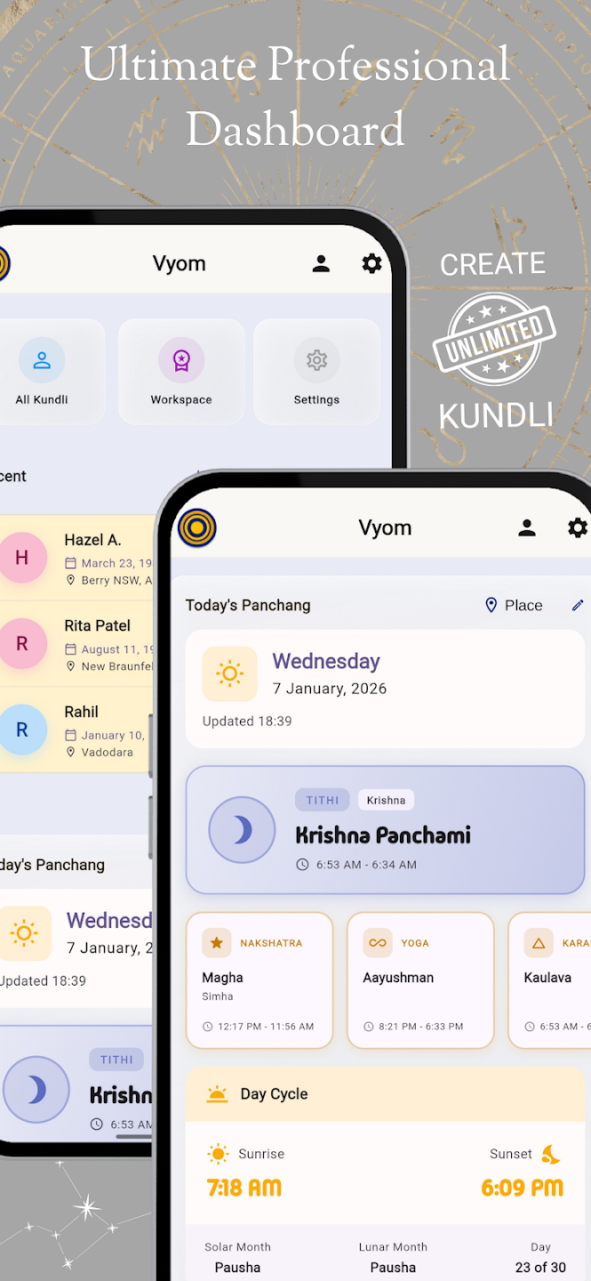 Vyom: Astrology App screenshot